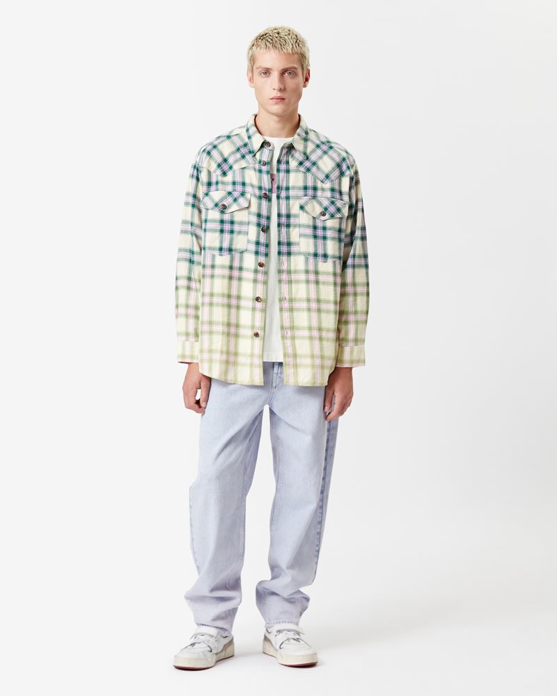 MANEM CHECKED COTTON SHIRT